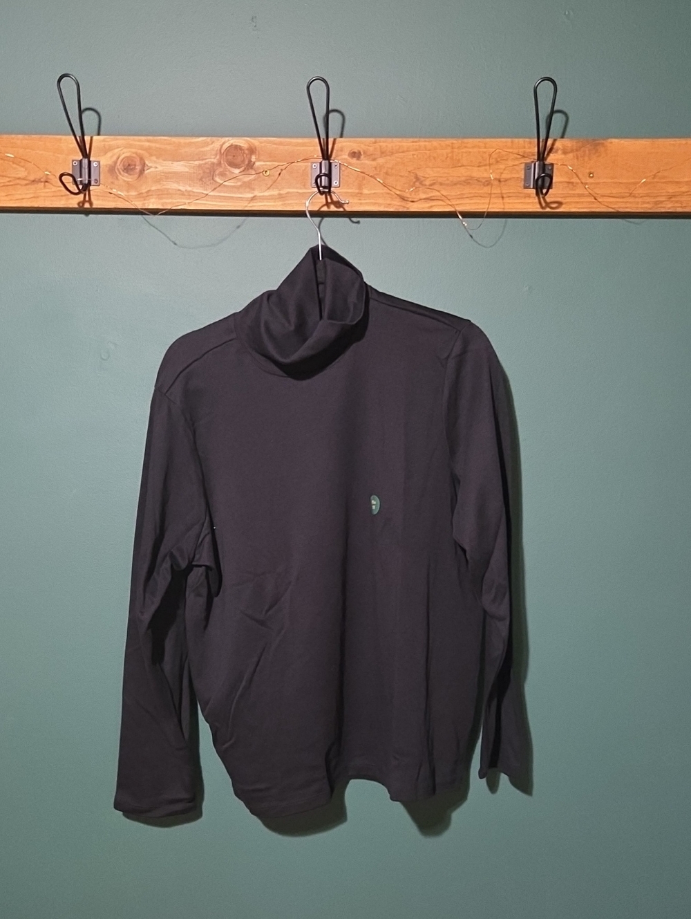 L.L. Bean Women's Pima Cotton Turtleneck - Black
